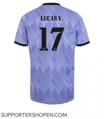 Real Madrid Lucas Vazquez #17 Borta Matchtröja 2022-23 Kortärmad